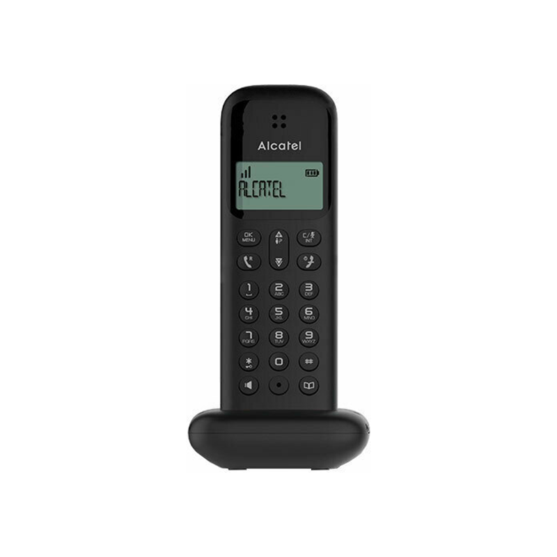 Alcatel-D285-Ασύρματο-Τηλέφωνο-με-Aνοιχτή-Aκρόαση-Μαύρο-2