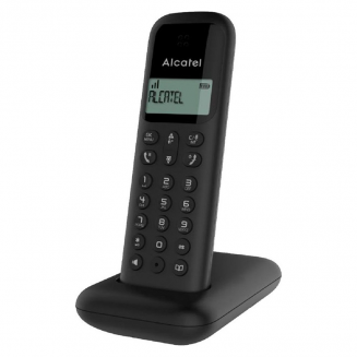Alcatel-D285-Ασύρματο-Τηλέφωνο-με-Aνοιχτή-Aκρόαση-Μαύρο