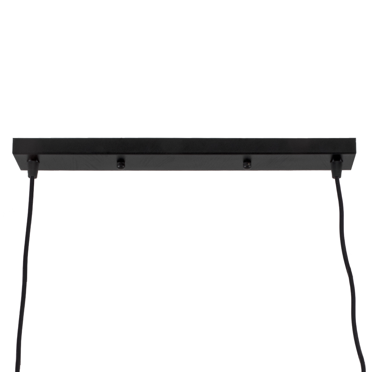 GloboStar® TRIANGLE 00611 Μοντέρνο Κρεμαστό Φωτιστικό Οροφής Δίφωτο Μαύρο Μεταλλικό Πλέγμα Μ60 x Π22 x Y130cm - Image 10