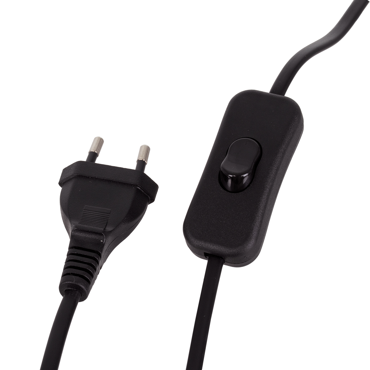 GloboStar® MOUSE 00678 Vintage Επιτραπέζιο Φωτιστικό Πορτατίφ Λαμπατέρ Μονόφωτο με Ντουί 1 x E12 AC 230V Μαύρο Πλαστικό Μ12 x Π4 x Υ10cm - Image 6