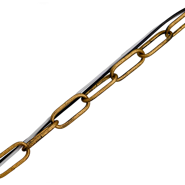 GloboStar® ETOILE 00987 Vintage Industrial Κρεμαστό Φωτιστικό Οροφής Μονόφωτο Μπρονζέ Χρυσό Μεταλλικό Πλέγμα με Μελί Γυαλί Φ28 x Υ38cm - Image 6