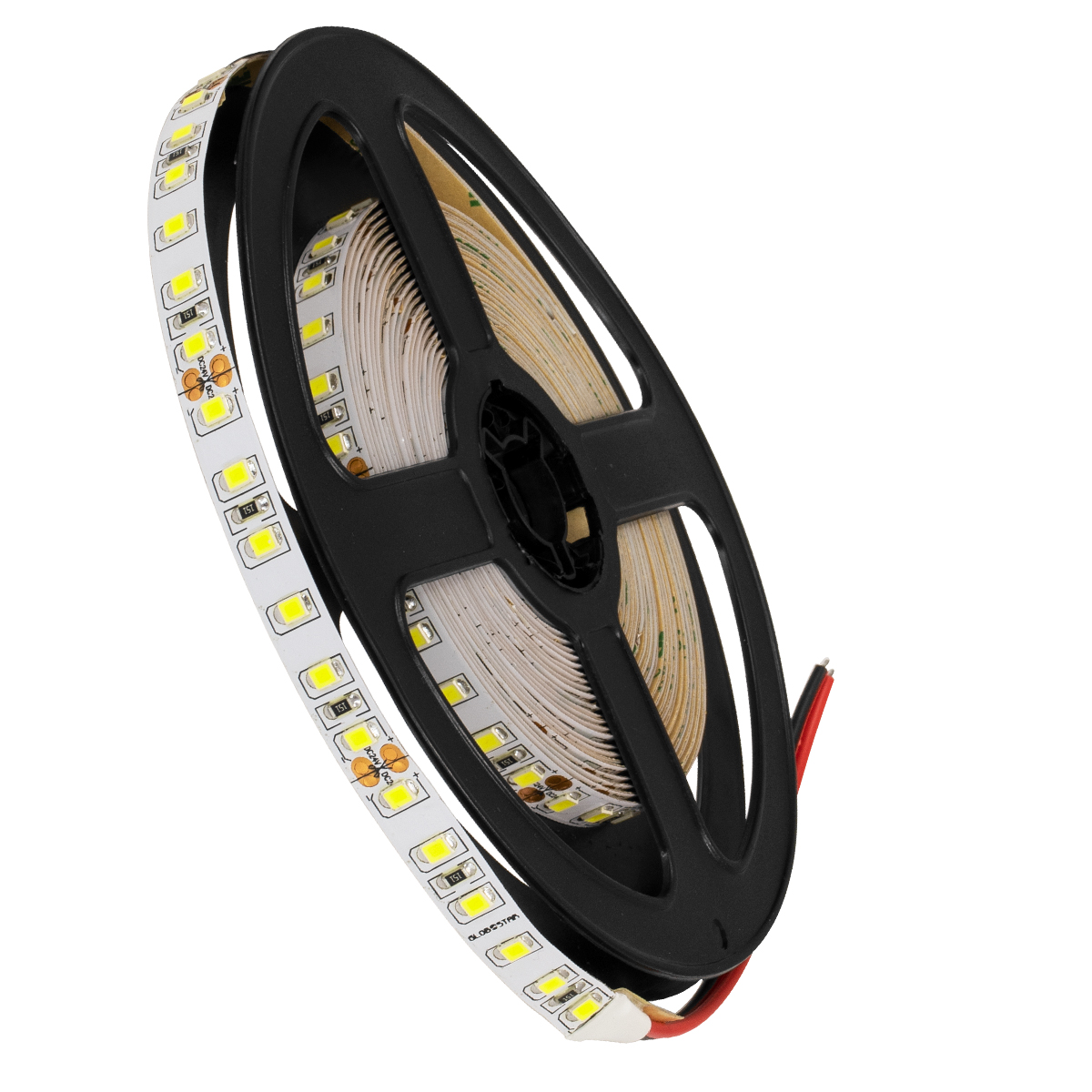 GloboStar® 70230 Ταινία LED SMD 2835 5m 8W/m 120LED/m 1280 lm/m 120° DC 24V IP20 Ψυχρό Λευκό 6000K - 5 Χρόνια Εγγύηση - Image 2