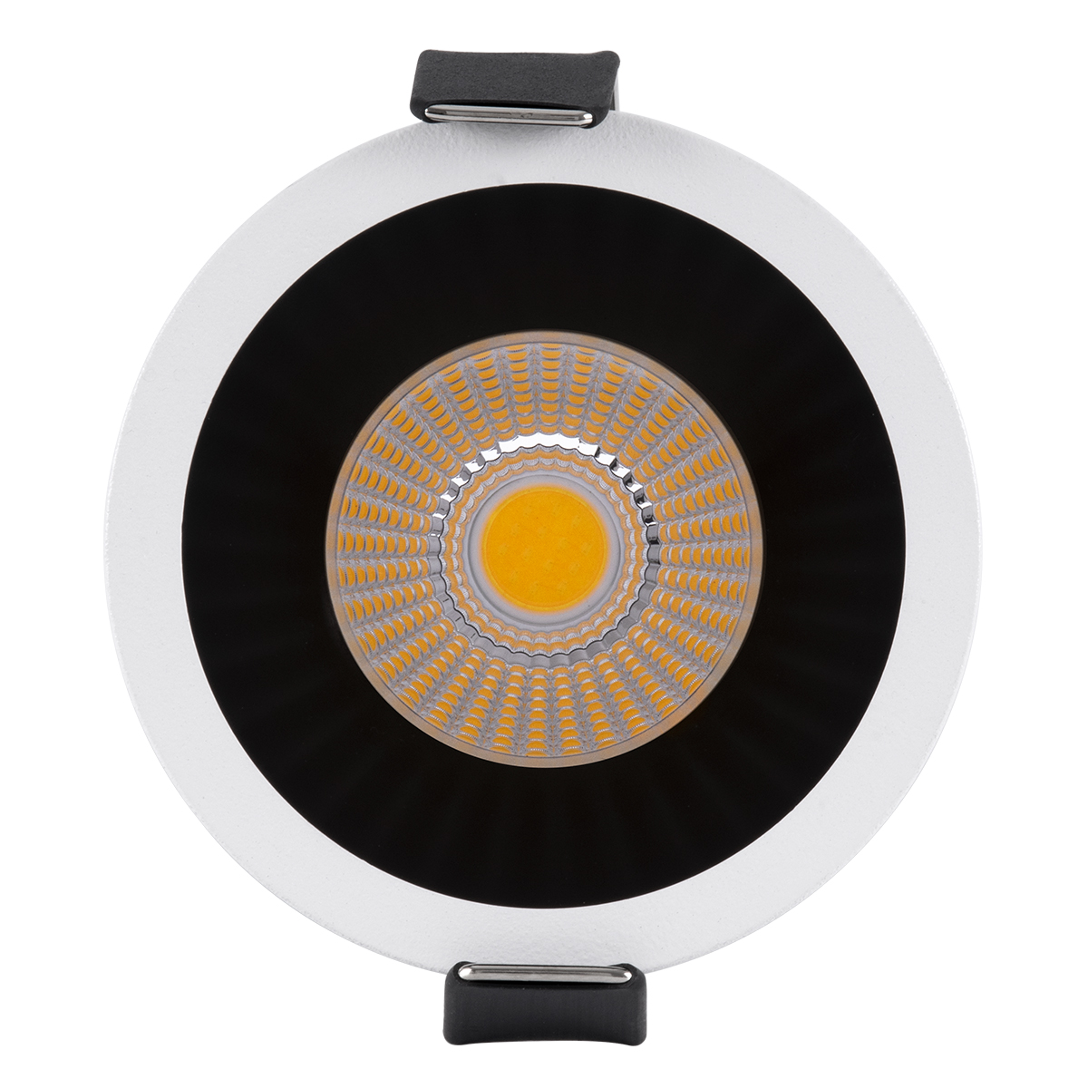 GloboStar® MICRO-B 60240 Χωνευτό LED Spot Downlight TrimLess Φ6cm 7W 910lm 38° AC 220-240V IP20 Φ6 x Υ7.8cm - Στρόγγυλο - Λευκό με Μαύρο Κάτοπτρο - Φυσικό Λευκό 4500K - Bridgelux COB - 5 Years Warranty - Image 6
