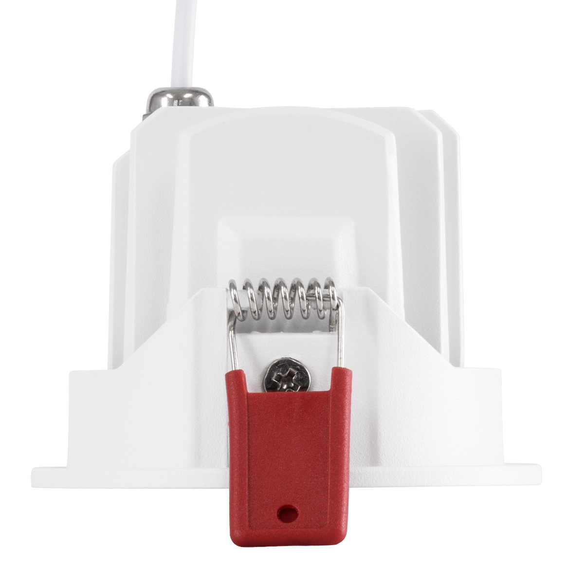 GloboStar® LEO-R 60283 Χωνευτό LED Spot Downlight TrimLess Φ8.5cm 10W 1250lm 38° AC 220-240V IP20 Φ8.5 x Υ6.6cm - Στρόγγυλο - Κινούμενο - Λευκό με Μαύρο Κάτοπτρο & Anti-Glare HoneyComb - Θερμό Λευκό 2700K - Bridgelux COB - 5 Years Warranty - Image 5