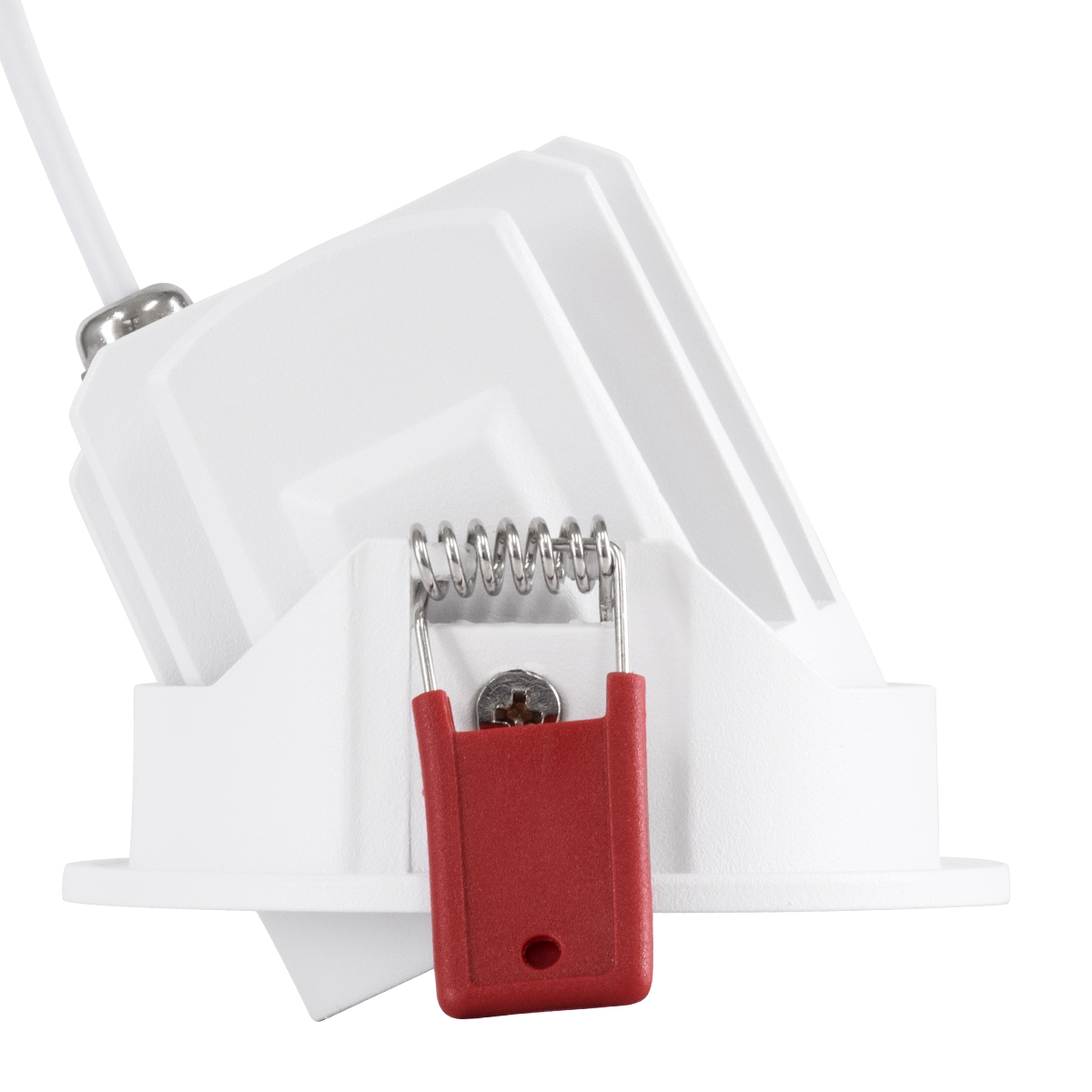 GloboStar® LEO-R 60284 Χωνευτό LED Spot Downlight TrimLess Φ8.5cm 10W 1300lm 38° AC 220-240V IP20 Φ8.5 x Υ6.6cm - Στρόγγυλο - Κινούμενο - Λευκό & Anti-Glare HoneyComb - Φυσικό Λευκό 4500K - Bridgelux COB - 5 Years Warranty - Image 6
