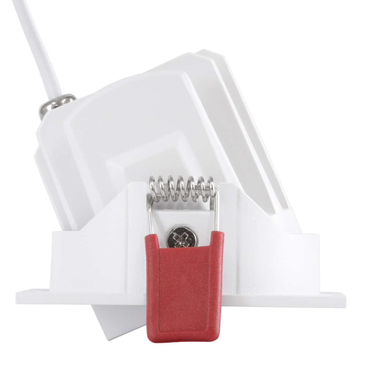 GloboStar® LEO-SQ 60290 Χωνευτό LED Spot Downlight TrimLess Μ8.5xΠ8.5cm 10W 1300lm 38° AC 220-240V IP20 Μ8.5 x Π8.5 x Υ6.6cm - Τετράγωνο - Κινούμενο - Λευκό & Anti-Glare HoneyComb - Φυσικό Λευκό 4500K - Bridgelux COB - 5 Years Warranty - Image 6
