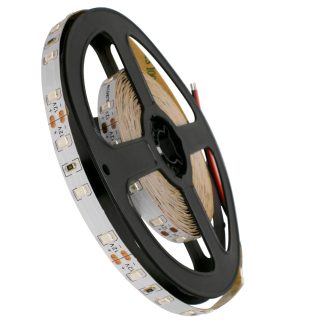 GloboStar® 70004 Ταινία LED SMD 2835 5m 4.8W/m 60LED/m 412lm/m 120° DC 12V IP20 Κόκκινο - 5 Χρόνια Εγγύηση