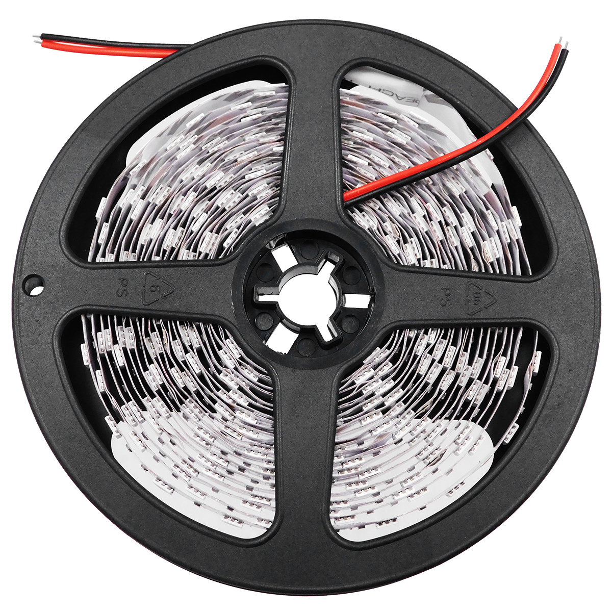 GloboStar® 70024 Ταινία LED SMD 5050 5m 14.4W/m 60LED/m 1454lm/m 120° DC 12V IP20 Κόκκινο - 5 Χρόνια Εγγύηση - Image 4