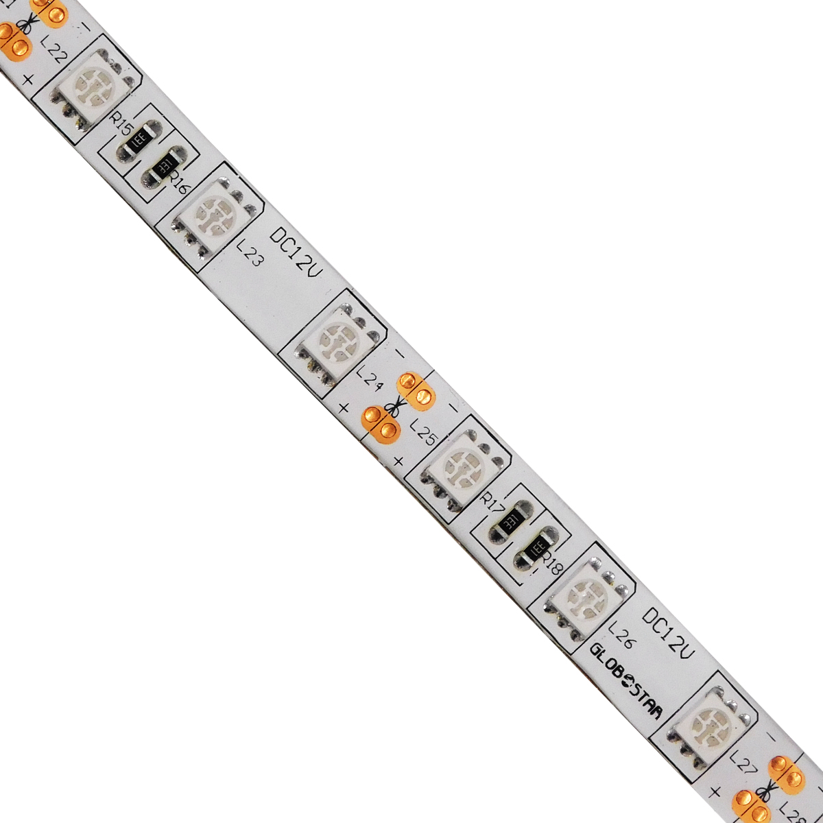 GloboStar® 70125 Ταινία LED SMD 5050 5m 14.4W/m 60LED/m 1454lm/m 120° DC 12V Αδιάβροχη IP65 Πράσινο - 5 Χρόνια Εγγύηση - Image 3