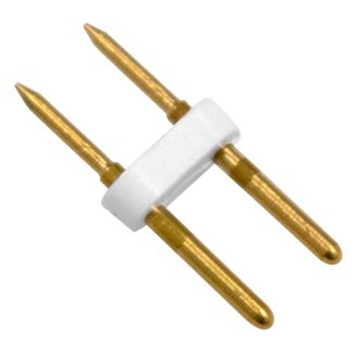 GloboStar® 70524 Σύνδεσμος Καρφάκι Slim Ταινίας Μονής Σειράς LED 2 Pin