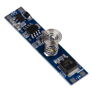 GloboStar® 70699 Mini Αισθητήρας Modular για Προφίλ Αλουμινίου με Διακόπτη Αφής Touch Sensor DC 5-24V Max 192W