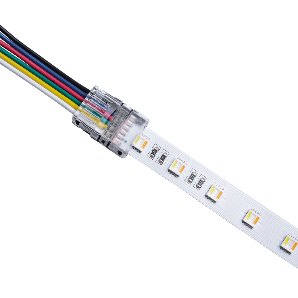 GloboStar® 70738 Εύκαμπτο Πλακέ Καλώδιο 1m RGB+CCT 6 x 0.25mm² - Image 5