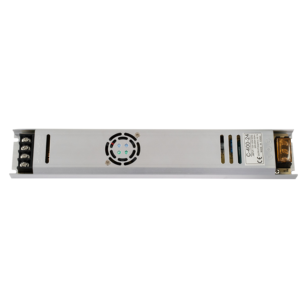 GloboStar® 73019 Τροφοδοτικό LED Ultra Slim 400W DC 24V 16.7A IP20 Μ31 x Π5.4 x Υ2.3cm - Image 3