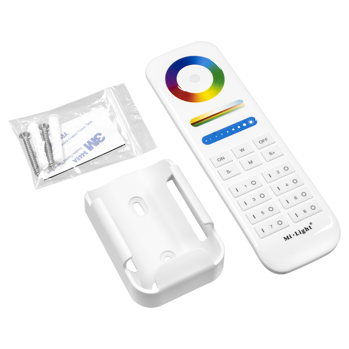 GloboStar® 73426 Ασύρματο Χειριστήριο Αφής έως 8 Group Wireless RF 2.4Ghz LED RGBW+WW Smart Touch Panel 8-Zone Mi-Light FUT089 433MHz RF 2.4G - Image 7