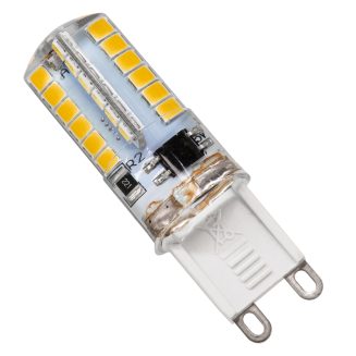 GloboStar® 76152 Λάμπα G9 LED SMD 2835 4W 320lm 320° AC 230V Σιλικόνης Θερμό Λευκό 3000K