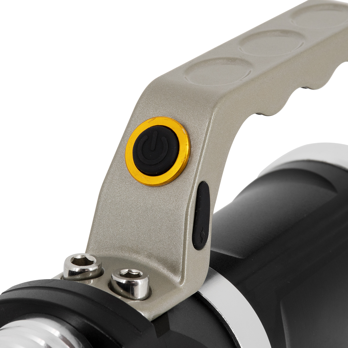GloboStar® 79025 EXTREME Φορητός Επαναφορτιζόμενος Φακός LED CREE XHP50 30W 3000lm με 3 Modes & 3 x Μπαταρίες 18650 20400mAh Li-ion και με Φόρτιστή Αυτοκινήτου & Πρίζας Αδιάβροχος IP65 Ψυχρό Λευκό 6000K - Image 5