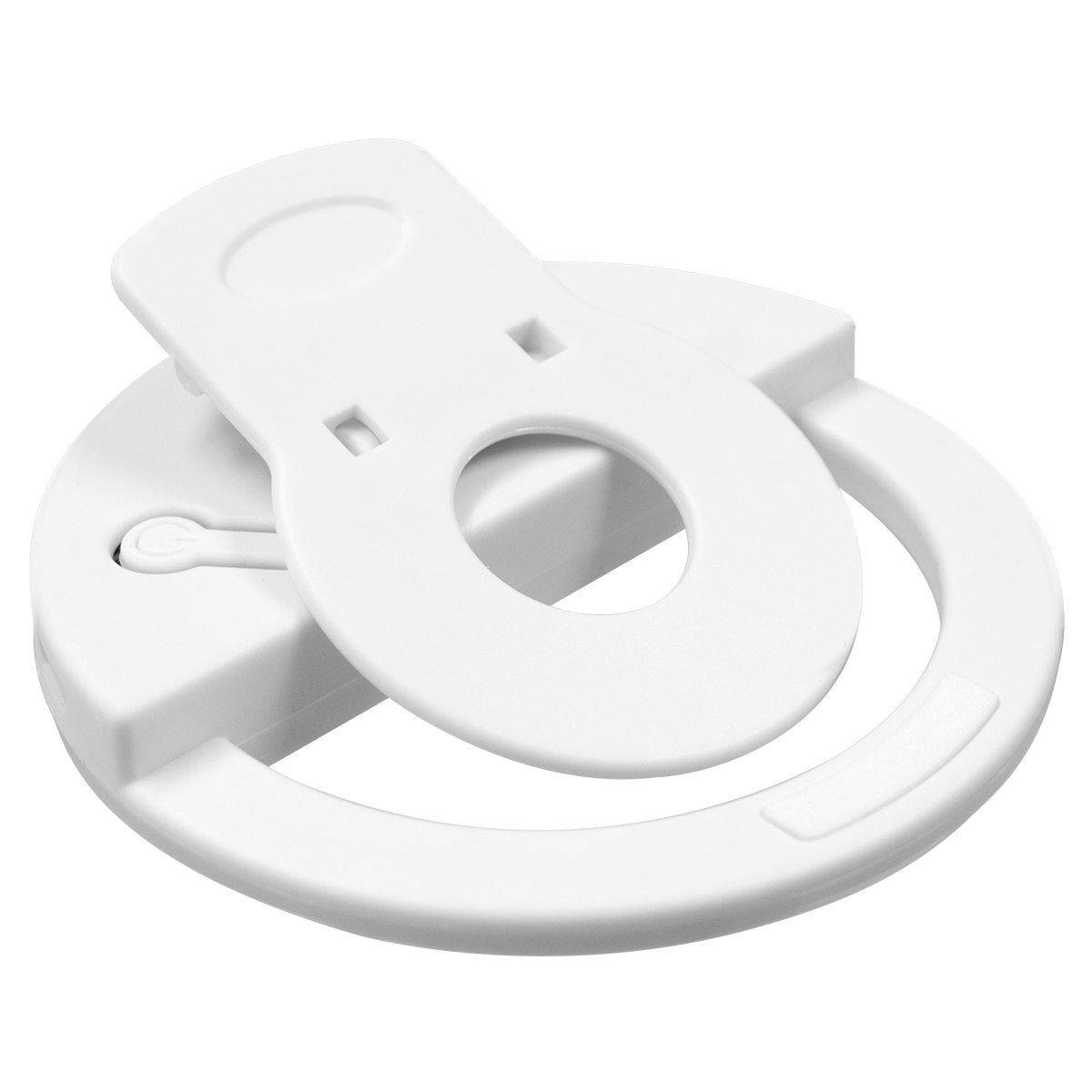 GloboStar® 79042 Selfie Ring Light LED SMD 2W 200 lm Λευκό Σώμα με Ενσωματωμένη Επαναφορτιζόμενη Μπαταρία 500mAh & Καλώδιο Φόρτισης Micro USB Ψυχρό Λευκό 6000 K για Κινητό Τηλέφωνο και Tablet Φ8.5 x Υ2.5cm - Image 7