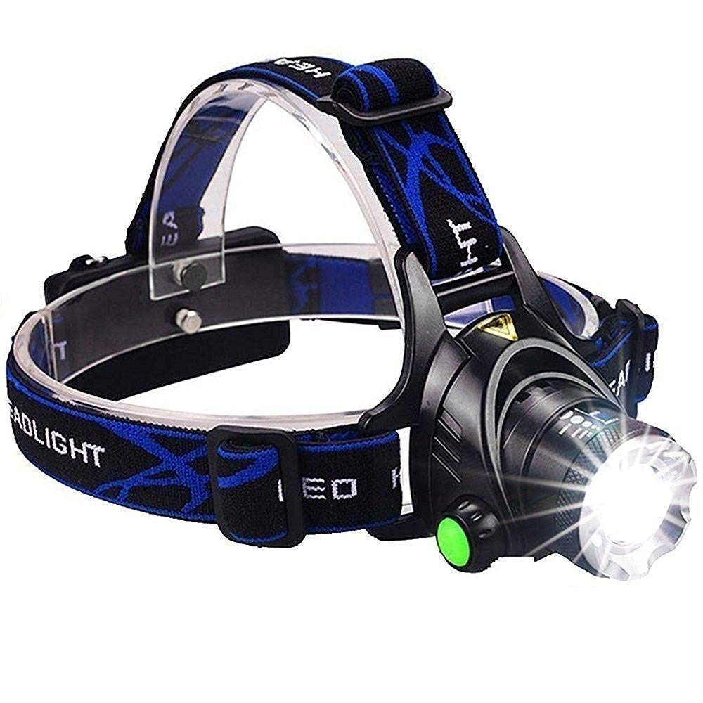 GloboStar® 79055 Φακός Κεφαλής Επαναφορτιζόμενος LED CREE XML2-T6 Chip 10 Watt 1800lm με 2 x 18650 Μπαταρίες 5200mAh Ψυχρό Λευκό 6000K - Image 18