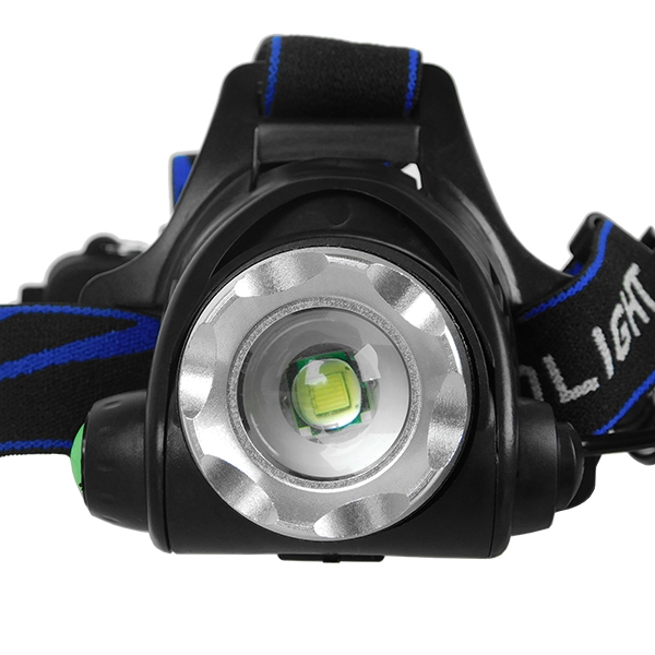 GloboStar® 79055 Φακός Κεφαλής Επαναφορτιζόμενος LED CREE XML2-T6 Chip 10 Watt 1800lm με 2 x 18650 Μπαταρίες 5200mAh Ψυχρό Λευκό 6000K - Image 8