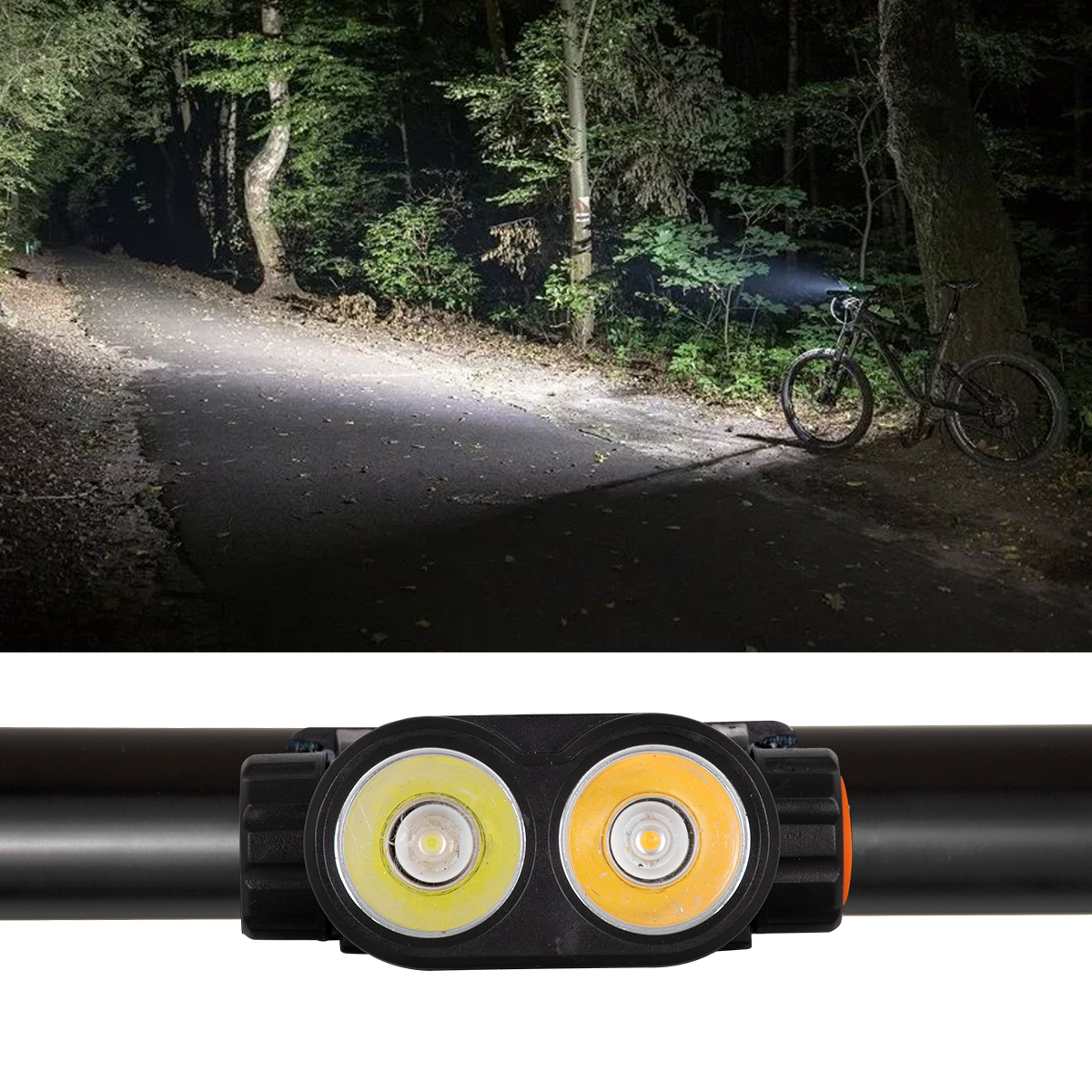 GloboStar® 79065 Φακός Κεφαλής Επαναφορτιζόμενος LED CREE XML2-T6 Chip 25 Watt 2500lm με 1 x 18650 Μπαταρία 3400mAh Θερμό Λευκό 3000K & Ψυχρό Λευκό 6000K - Image 12