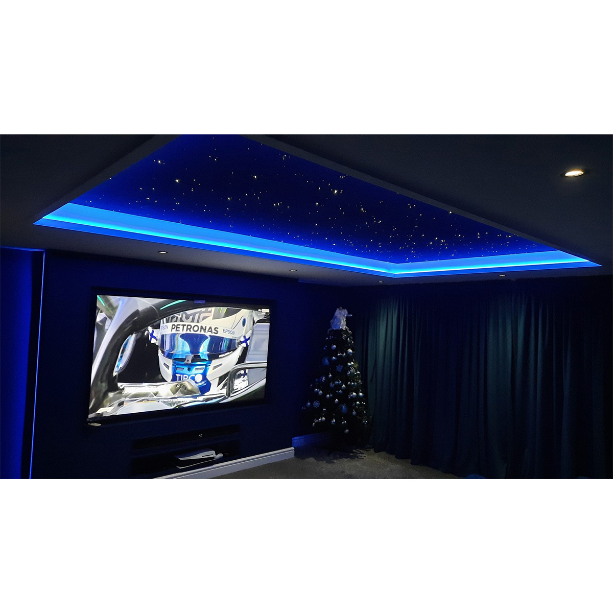 GloboStar® 79614 Κιτ Οπτικής Ίνας Optical Fiber LED 16W AC 230V με 280 Τεμ Οπτικής Ίνας Πάχους 1mm x Μήκους 2M και Ασύρματο Χειριστήριο RGBW - Image 10