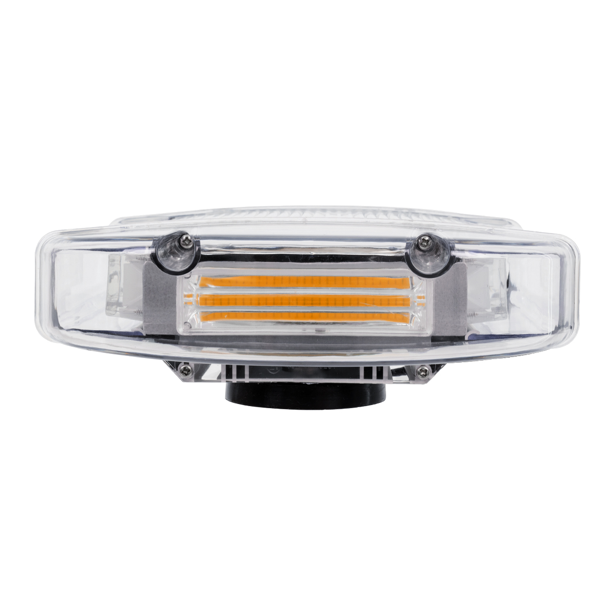 GloboStar® 85177 PRO Series Φάρος Σήμανσης Οχήματος Οδικής Βοήθείας για Αυτοκίνητα & Φορτηγά 6 Προγραμμάτων Φωτισμού STROBE LED COB 60W DC 10-30V Αδιάβροχος IP66 Πορτοκαλί - Image 5