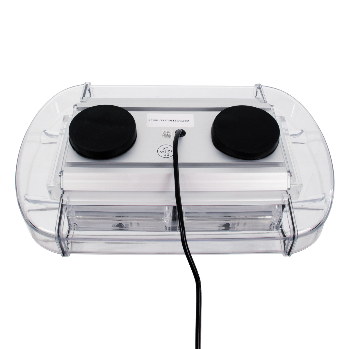 GloboStar® 85177 PRO Series Φάρος Σήμανσης Οχήματος Οδικής Βοήθείας για Αυτοκίνητα & Φορτηγά 6 Προγραμμάτων Φωτισμού STROBE LED COB 60W DC 10-30V Αδιάβροχος IP66 Πορτοκαλί - Image 6
