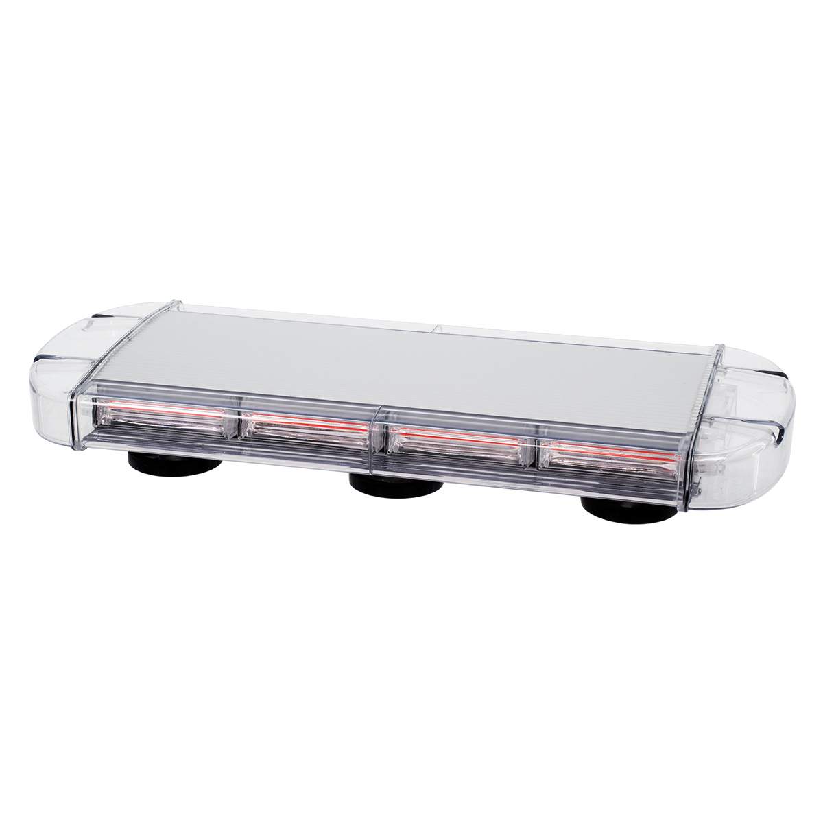 GloboStar® 85180 PRO Series Φάρος Σήμανσης Οχήματος Πυροσβεστικής για Αυτοκίνητα & Φορτηγά 6 Προγραμμάτων Φωτισμού STROBE LED COB 100W DC 10-30V Αδιάβροχος IP66 Κόκκινο - Image 3