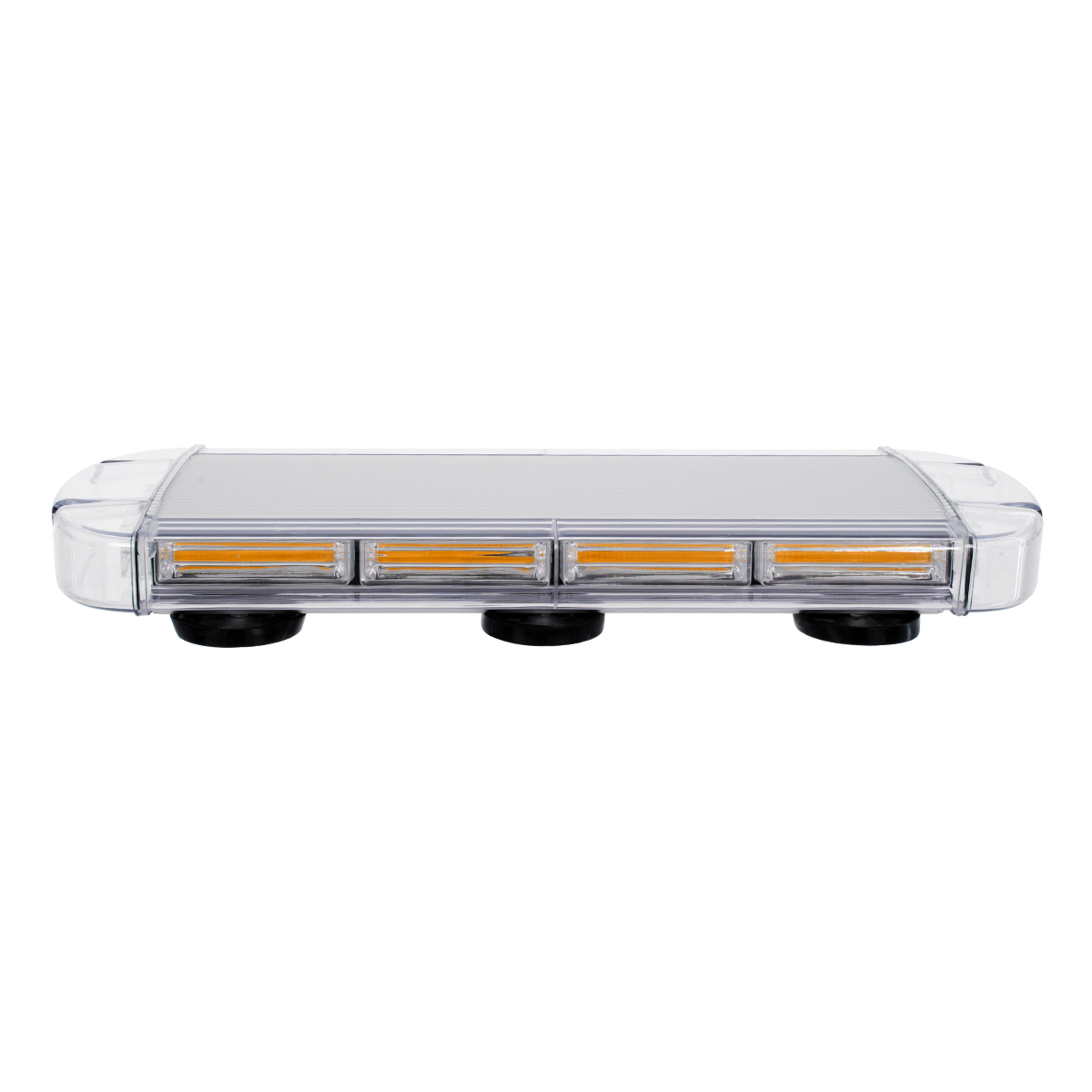 GloboStar® 85183 PRO Series Φάρος Σήμανσης Οχήματος Οδικής Βοήθείας για Αυτοκίνητα & Φορτηγά 6 Προγραμμάτων Φωτισμού STROBE LED COB 100W DC 10-30V Αδιάβροχος IP66 Πορτοκαλί - Image 5