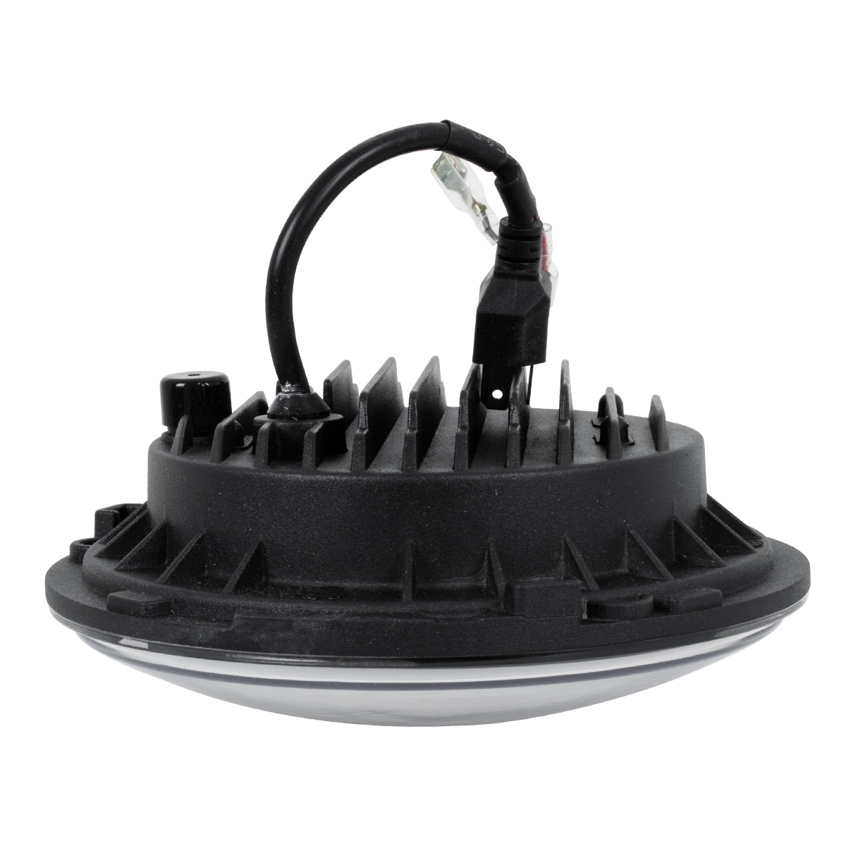 GloboStar® 85417 Σετ 2 x Φανάρια JEEP WRANGLER 7'' Ιντσών Βασικού Φωτισμού H/L με Ring Light DRL & Φλας LED CREE CXB COB 160W 12000lm DC 12V Αδιάβροχα IP66 Πορτοκαλί & Ψυχρό Λευκό 6000K - Image 5