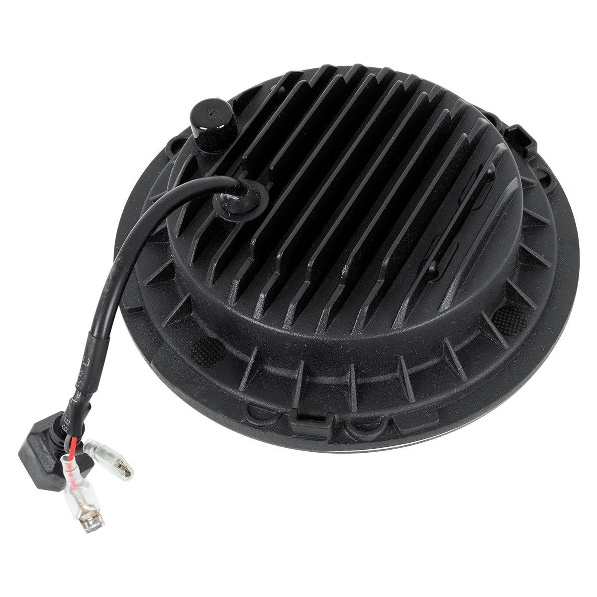 GloboStar® 85417 Σετ 2 x Φανάρια JEEP WRANGLER 7'' Ιντσών Βασικού Φωτισμού H/L με Ring Light DRL & Φλας LED CREE CXB COB 160W 12000lm DC 12V Αδιάβροχα IP66 Πορτοκαλί & Ψυχρό Λευκό 6000K - Image 6