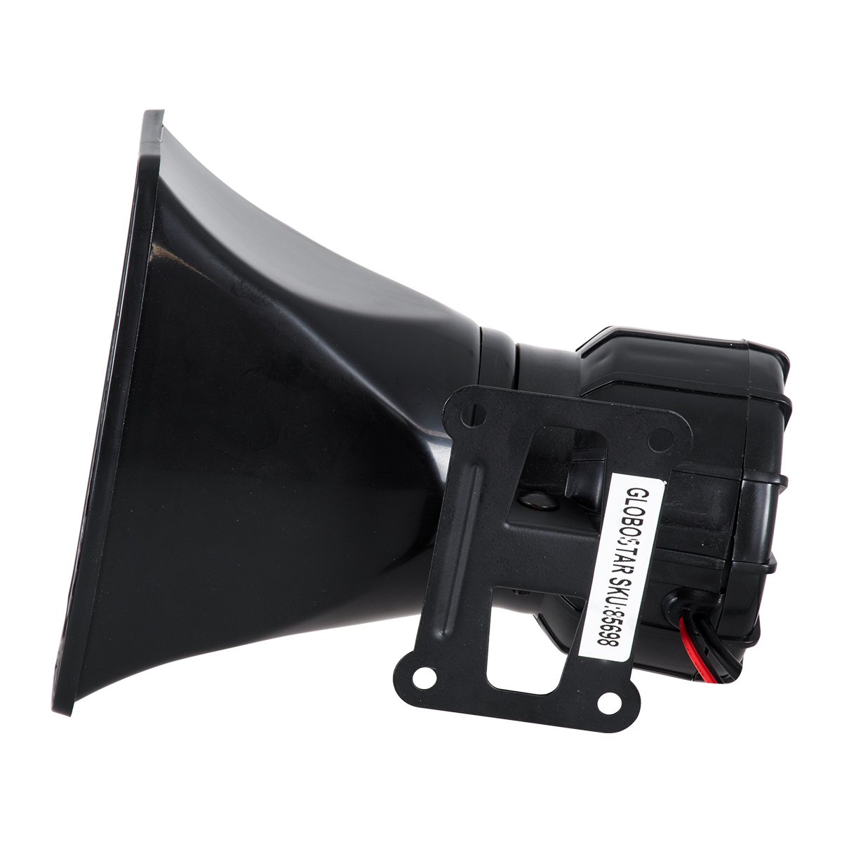 GloboStar® 85698 Τηλεβόας - Ντουντούκα - Σειρήνα - Κόρνα Αυτοκινήτου με 5 Προγράμματα Ήχητικών Εφέ Αστυνομίας - Πυροσβεστικής - Security με Μικρόφωνο - 100W 300db DC 12V Αδιάβροχο IP65 - Image 7