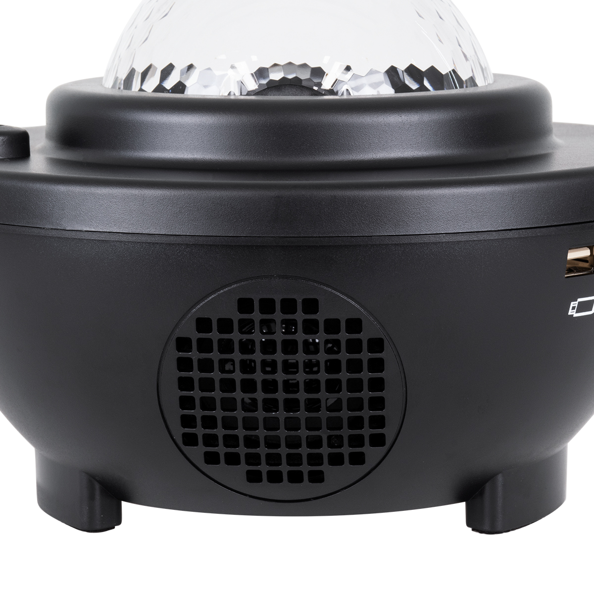 GloboStar® 85817 Μαύρο Επιτραπέζιο Διακοσμητικό Φωτιστικό Ειδικών Εφε NIGHT GALAXY WORLD 3D LED 10W DC 5V 2200mAh Επαναφορτιζόμενο με Bluetooth Speaker - Sound Activated - Καλώδιο Τροφοδοσίας USB και Ασύρματο Χειριστήριο RF 2.4Ghz Πολύχρωμo RGBW Dimmable - Image 7