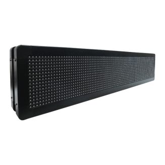 Αδιάβροχη Κυλιόμενη Επιγραφή SMD LED 230V USB & WiFi Μπλε Διπλής Όψης 100x20cm GloboStar 90150