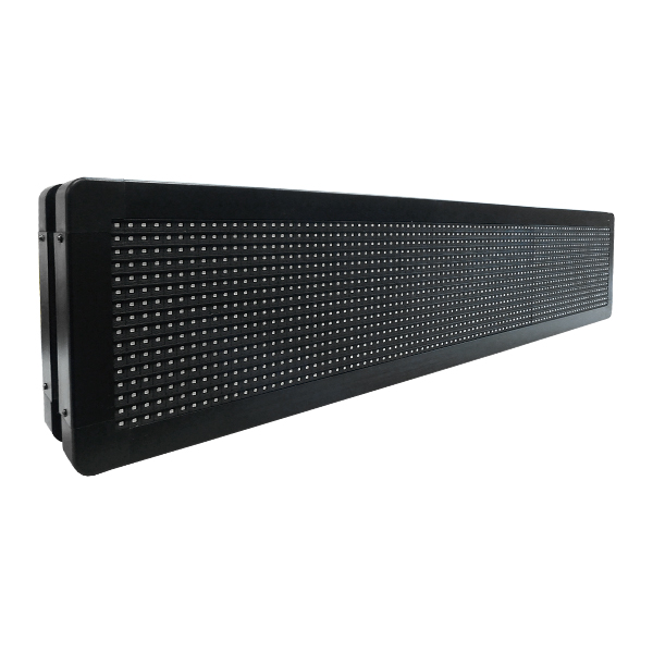 Αδιάβροχη Κυλιόμενη Επιγραφή SMD LED 230V USB & WiFi Μπλε Διπλής Όψης 100x20cm GloboStar 90150