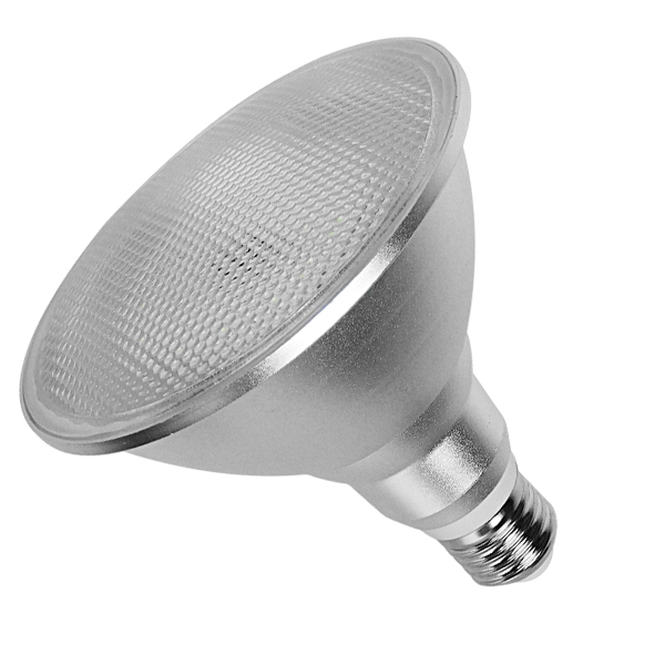 GloboStar® 115087 Λάμπα LED E27 PAR38 ΣΠΟΤ Σκληρού Υάλου 18W 1500lm 120° AC 220-240V Αδιάβροχη IP65 Φ12.1 x Υ12cm Κόκκινο