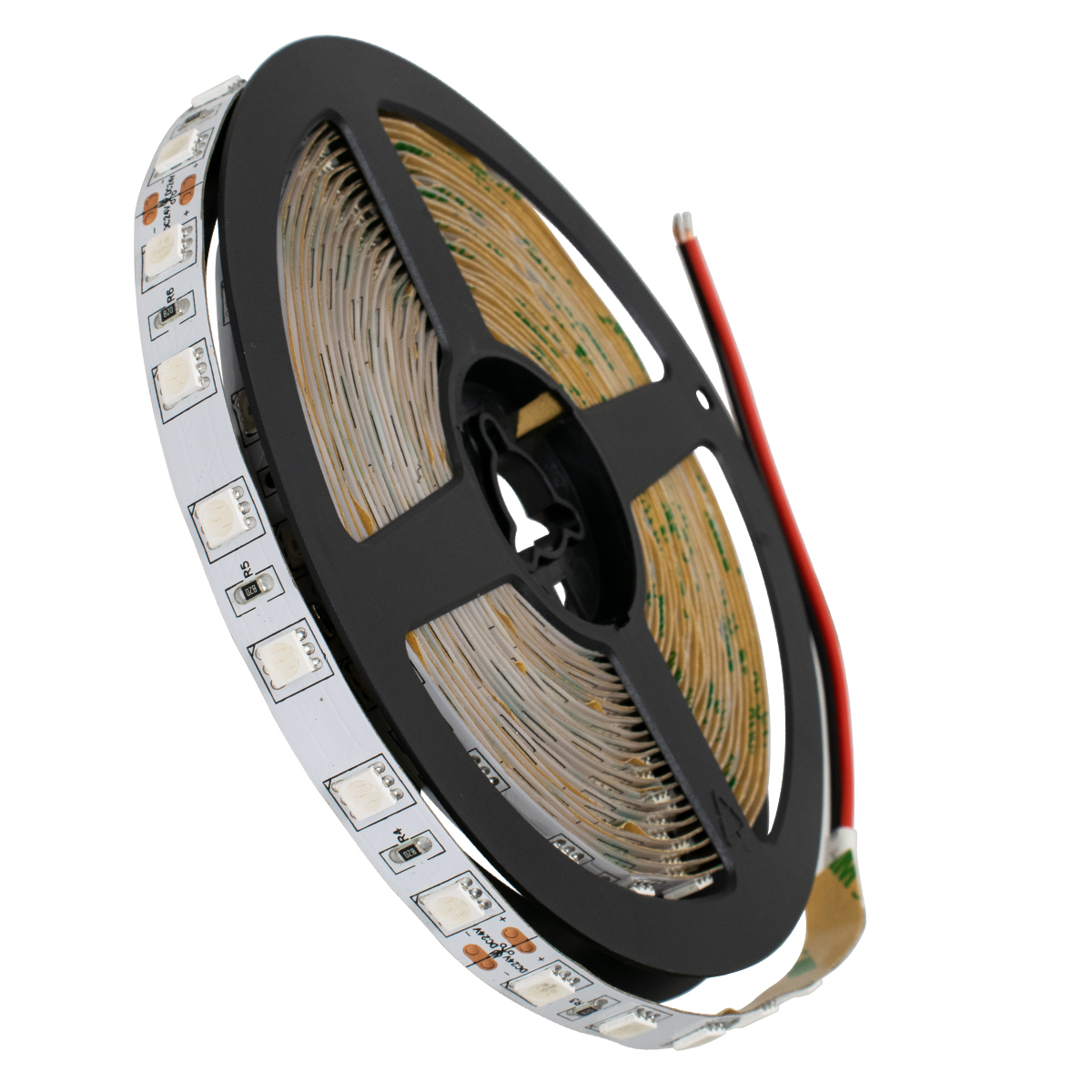 GloboStar® 70225 Ταινία LED SMD 5050 5m 14.4W/m 60LED/m 800lm/m 120° DC 24V IP20 Πράσινο - 5 Χρόνια Εγγύηση - Image 2