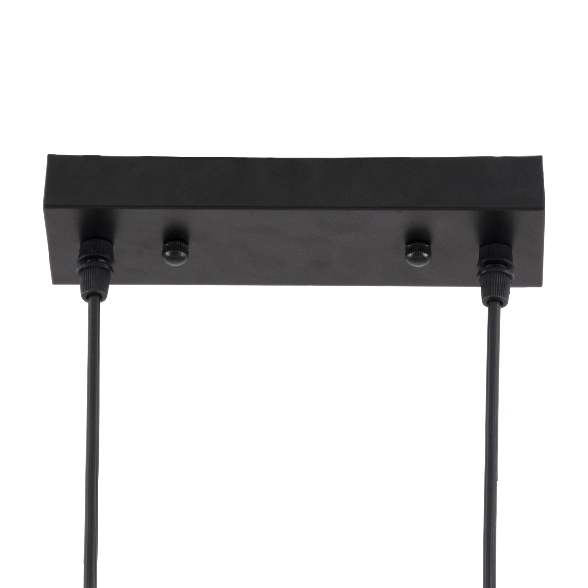 GloboStar® VERONA 00586 Μοντέρνο Κρεμαστό Φωτιστικό Οροφής Τρίφωτο Μαύρο Μεταλλικό Πλέγμα Μ50 x Π28 x Υ20cm - Image 9