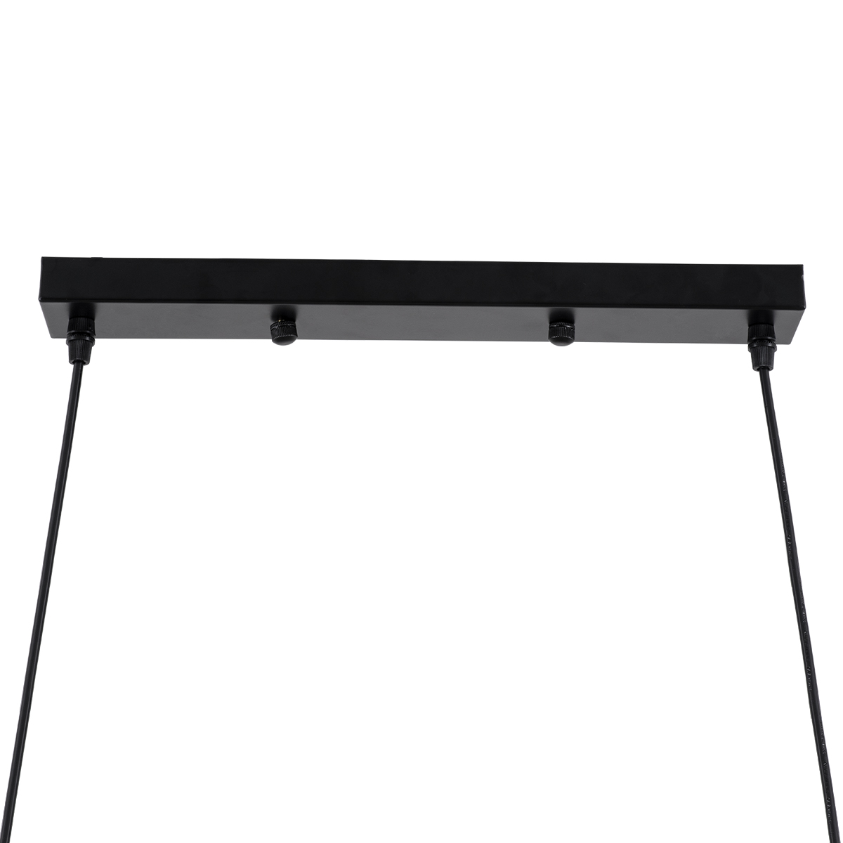 GloboStar® VERONA 00588 Μοντέρνο Κρεμαστό Φωτιστικό Οροφής Πολύφωτο Μαύρο Μεταλλικό Πλέγμα Μ140 x Π28 x Υ20cm - Image 9