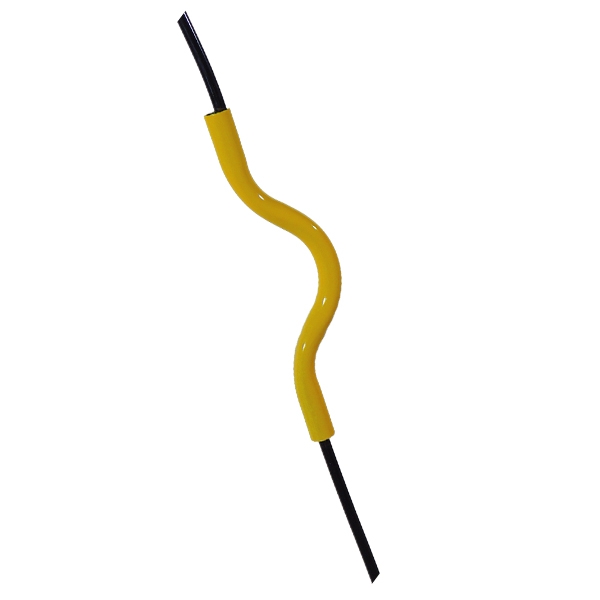 GloboStar® LIBBY 01097-1 Μοντέρνο Κρεμαστό Παιδικό Φωτιστικό Οροφής Μονόφωτο Κίτρινο Μεταλλικό Φ31 x Υ100cm - Image 5