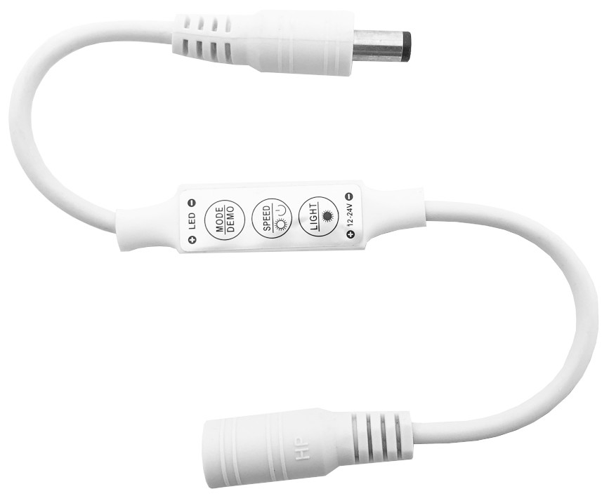 Avide LED Ταινία 12V 48W Ντίμερ Mini 3 Πλήκτρα Ελεγκτής - Image 2