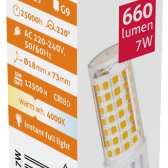 Avide LED G9 7W 220° Λευκό 4000K