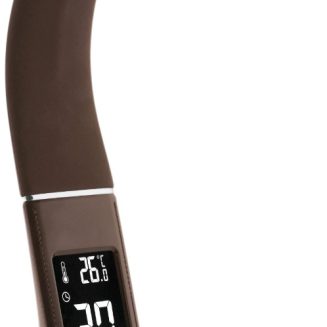 Avide LED Desk Lamp Business Leather Calendar Brown 6W