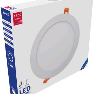 Avide LED Φωτιστικό Οροφής Χωνευτό Στρογγυλό Αλουμίνιο 18W Ψυχρό 6400K (Αντιγραφή)