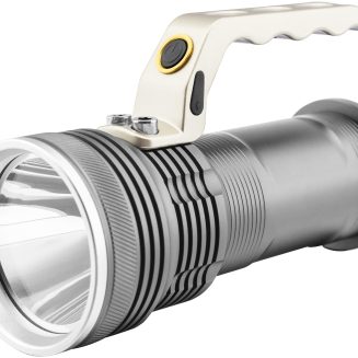 Entac Flashlight 5W T6 Alu 2x18650 and Wall charger incl