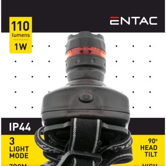 ENTAC ΦΑΚΟΣ ΚΕΦΑΛΗΣ 1W ZOOM LED