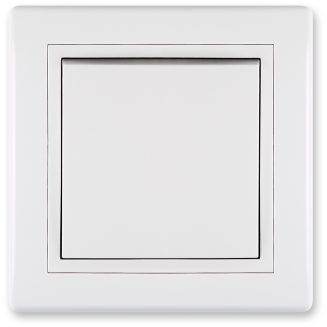 PRESTIGE Double pole switch, white