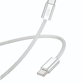 XO NBQ206B TYPE-C to TYPE-C 60W Silver