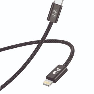 XO NBQ206A Lightning to TYPE-C 20W Black