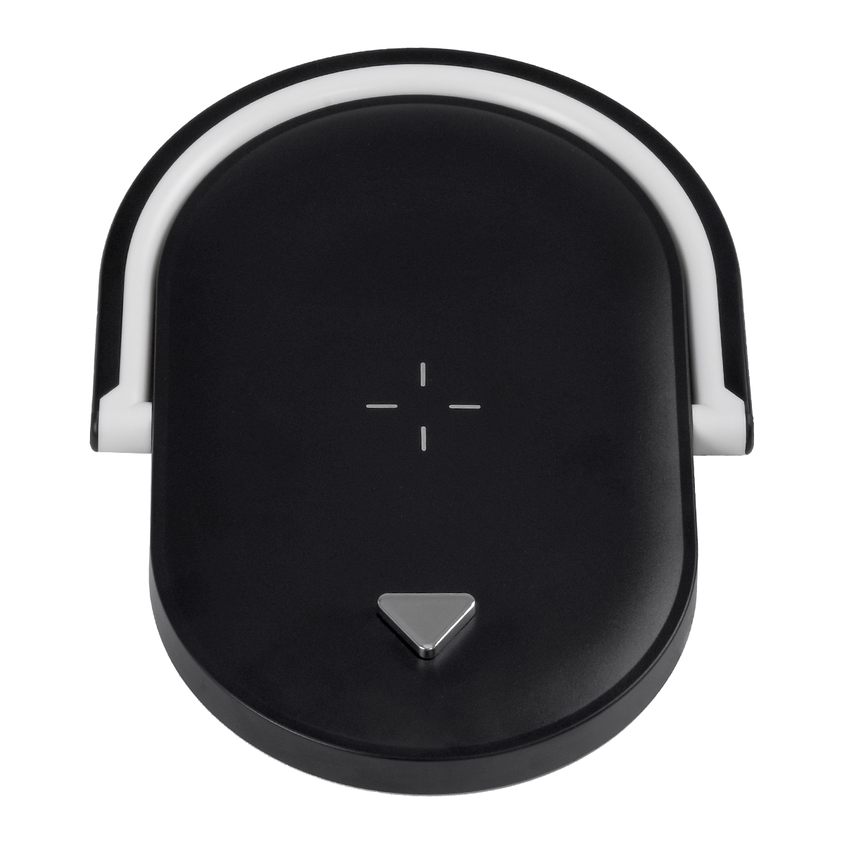 GloboStar® ECLIPSE 76558 Μοντέρνο Επιτραπέζιο Φωτιστικό Πορτατίφ LED 15W 1200lm 180° AC 230V - με Ασύρματη Φόρτιση - Wireless Charger - Διακόπτη Αφής με 3 Εντάσεις Φωτισμού Φυσικό Λευκό 4500K Dimmable - Μ17 x Π13 x Υ10 - Μαύρο - Image 5